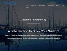 Tablet Screenshot of harborcity.com